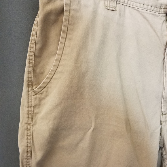 St Johns Bay shorts tan khaki mens sz 36 - Picture 5 of 9